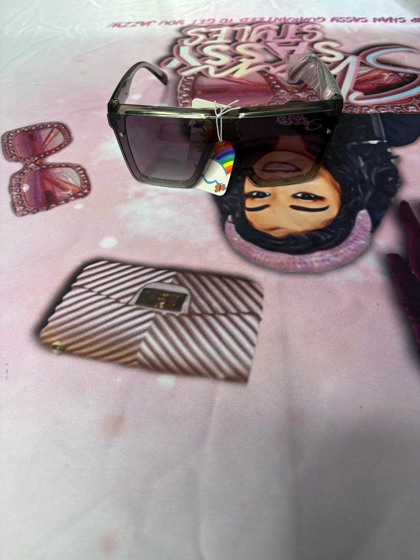 S. Sassy Little Girls Square Frames